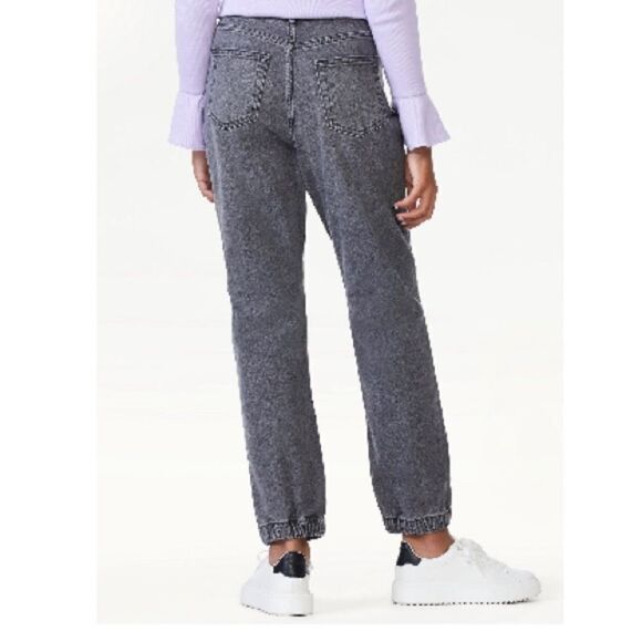 Girls Jogger Mom Denim Jeans Pants Size 12 - Picture 4 of 6